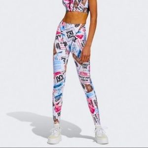 IVY PARK x ADIDAS Icy White Leggings NWT